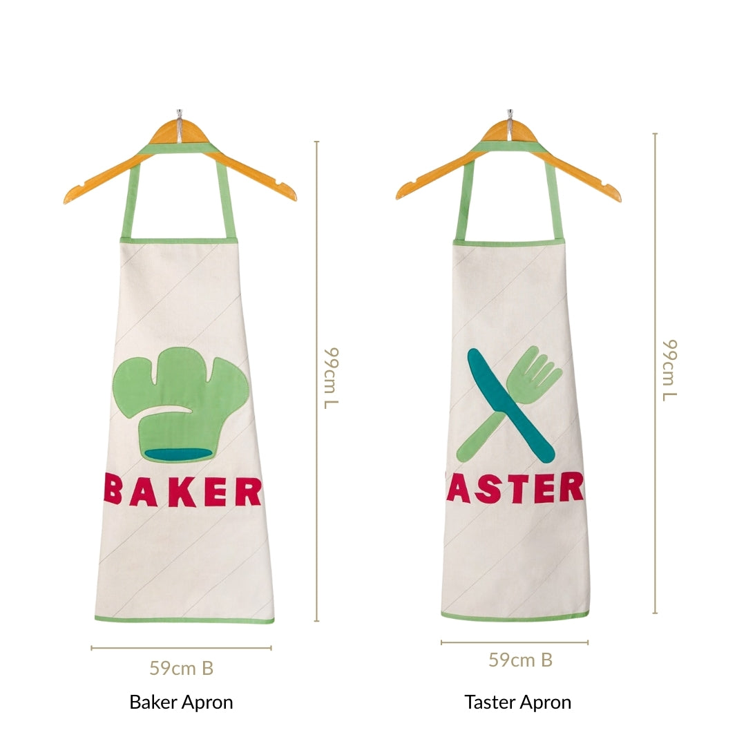 Baker And Taster Apron Set