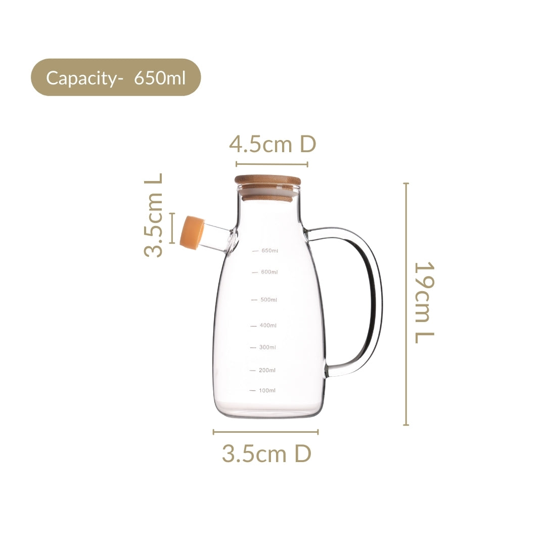 Glass Oil Dispenser 650ml