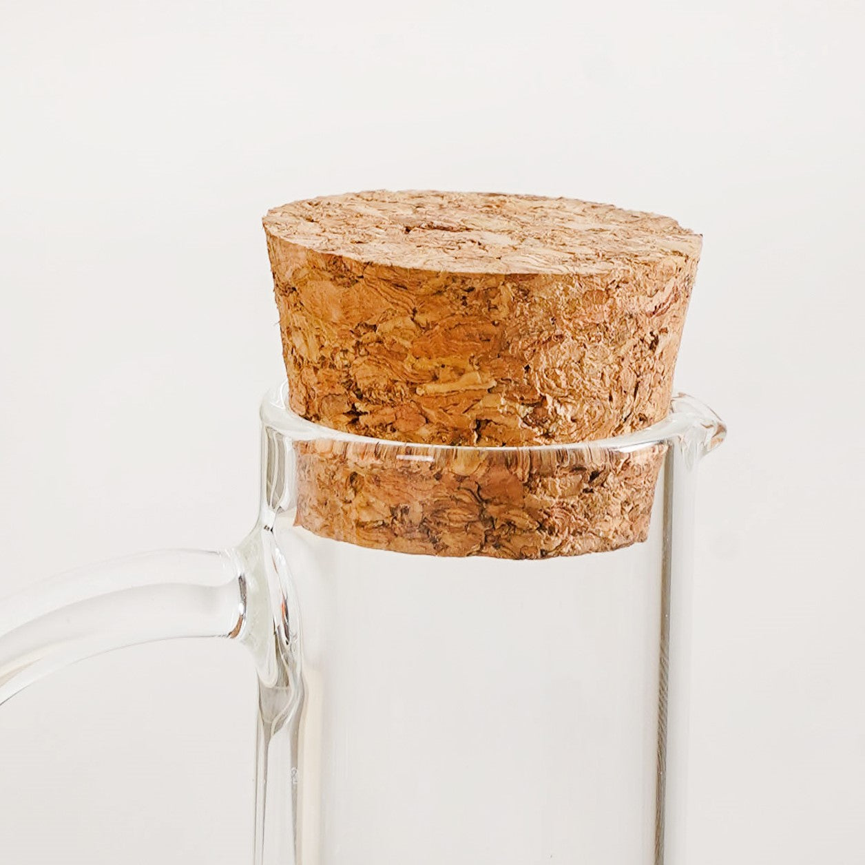 Borosilicate Glass Oil Vinegar Bottle With Stand Set Of 3 300ml