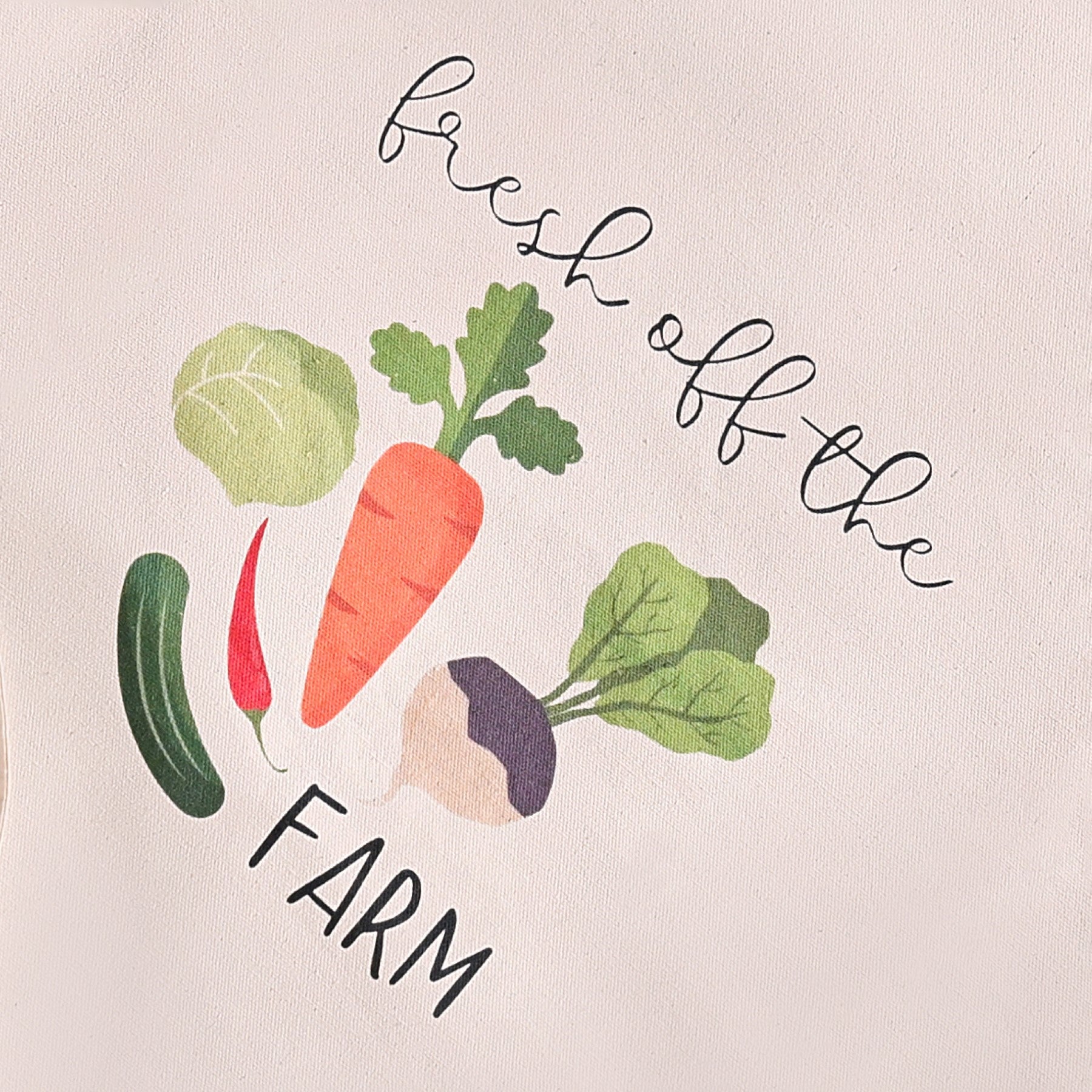 Farm Fresh Apron Mitten Pot Holder Hand Towel Set Of 4