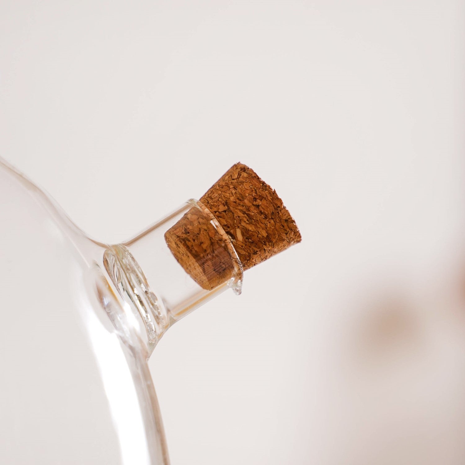 Grape Dual Glass Cruet For Gourmet Oils And Vinegar