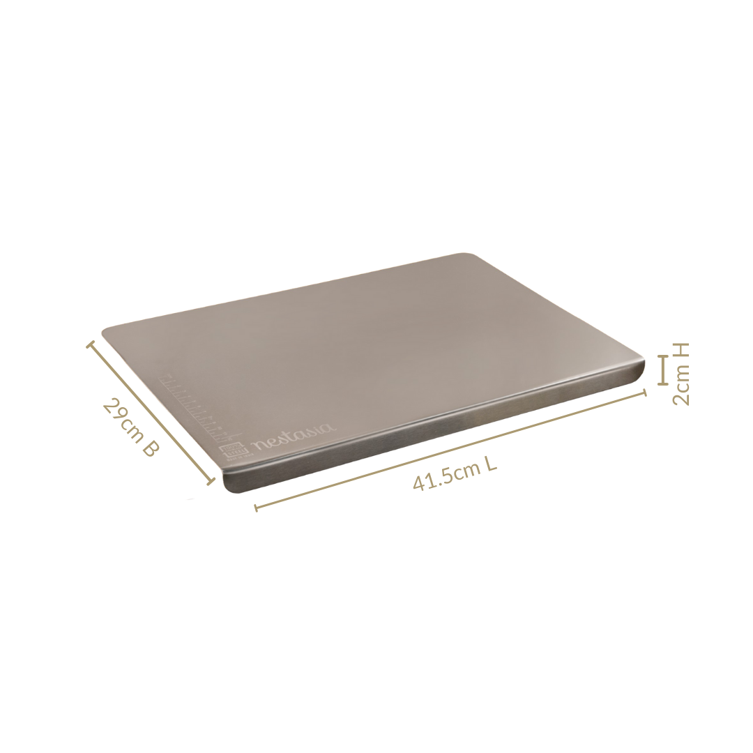 Stainless Steel Counter Top Chopping Board