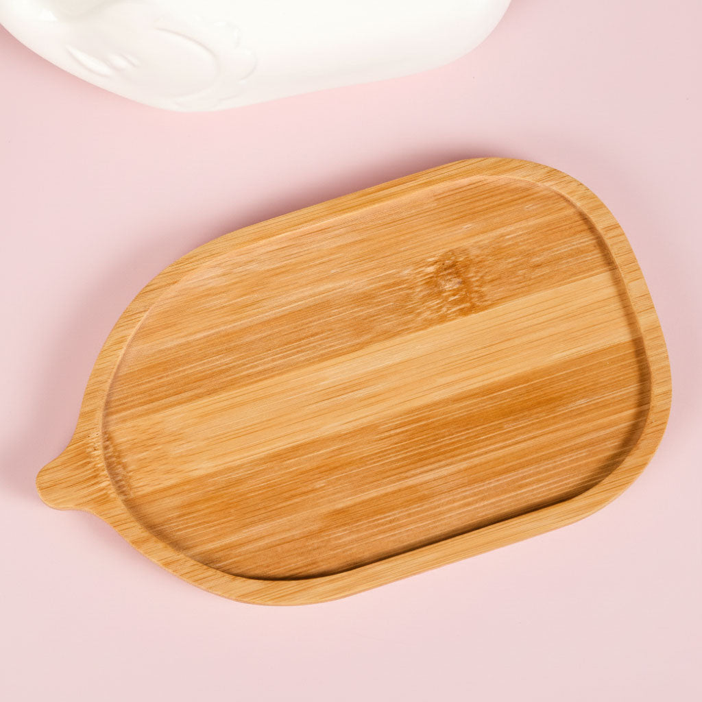 Elephant Ceramic Butter Dish With Stand