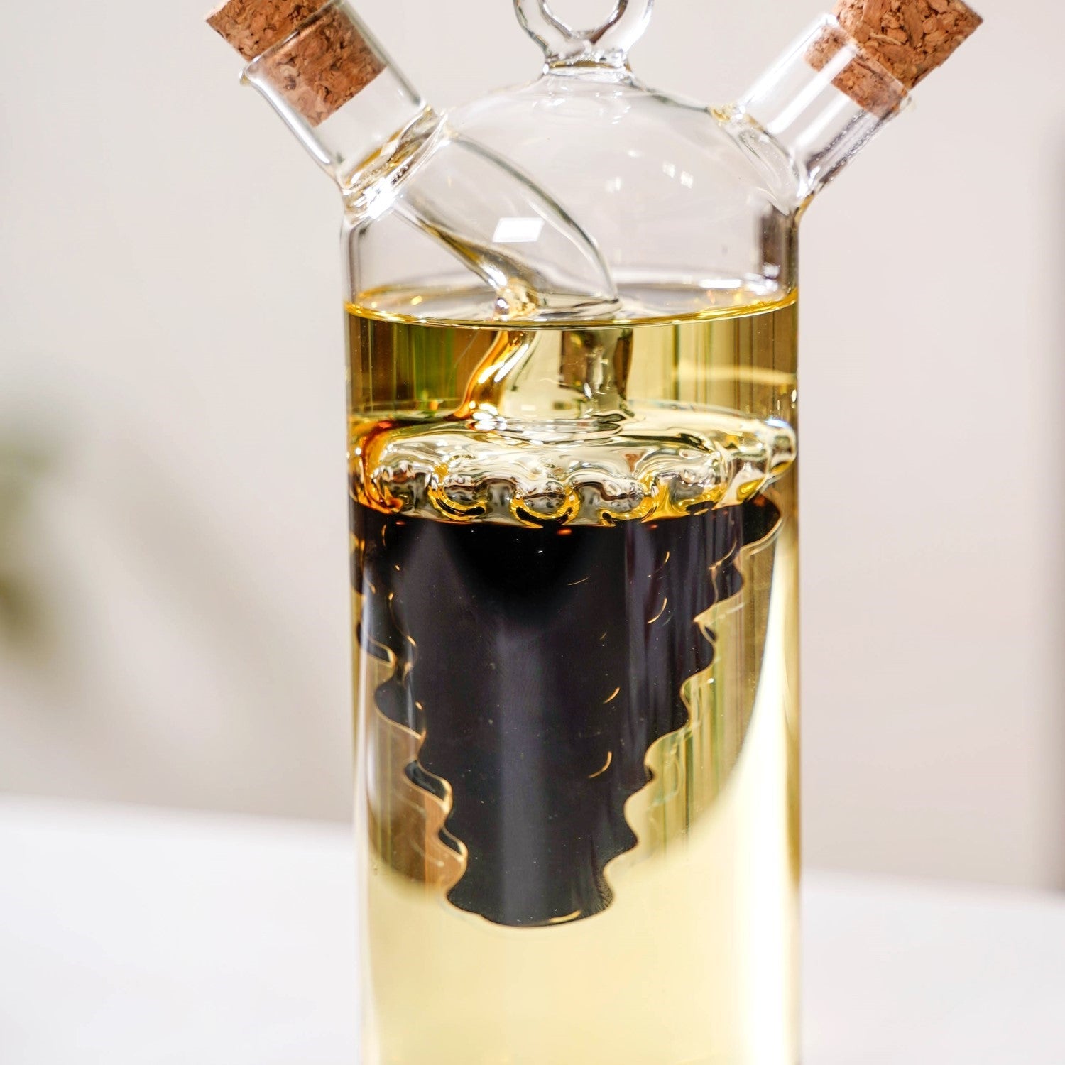 2 In 1 Glass Oil Dispenser