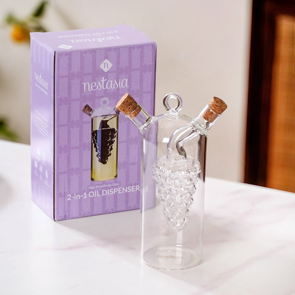 2 In 1 Glass Oil Dispenser